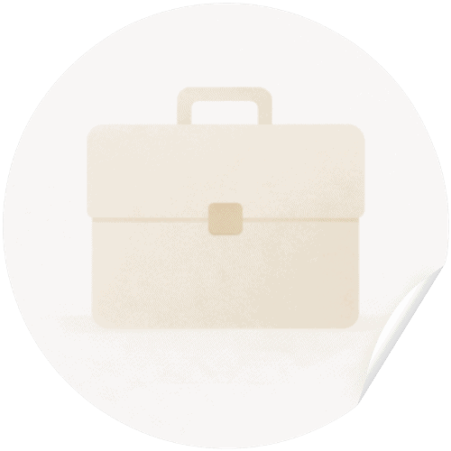 Icône mallette symbolisant le parcours professionnel dans un bilan de compétences